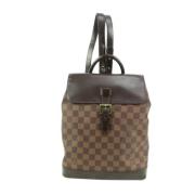 Tweedehands rugzak Louis Vuitton Vintage , Brown , Dames