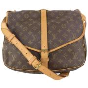 Canvas Vintage Tassen Ar1912 Frankrijk Louis Vuitton Vintage , Brown ,...