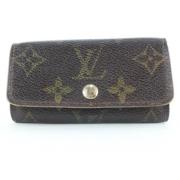 Tweedehands portemonnees Louis Vuitton Vintage , Brown , Dames