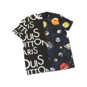 Pre-owned Cotton tops Louis Vuitton Vintage , Black , Dames