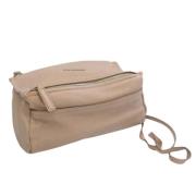Pre-owned Leather shoulder-bags Givenchy Pre-owned , Beige , Dames