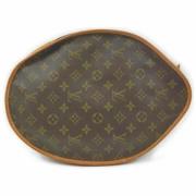 Tweedehands Bruin Leren Louis Vuitton Clutch Louis Vuitton Vintage , B...