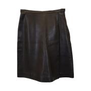 Pre-owned Leather bottoms Valentino Vintage , Brown , Dames