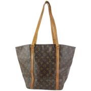 Pre-owned Draagtas Louis Vuitton Vintage , Brown , Dames