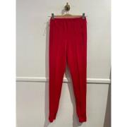 Pre-owned Fabric bottoms Balenciaga Vintage , Red , Dames