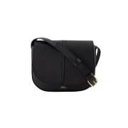 Leather shoulder-bags A.p.c. , Black , Dames