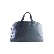 Pre-Owned Canvas Gucci Bag Gucci Vintage , Blue , Dames