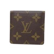 Tweedehands portemonnees Louis Vuitton Vintage , Brown , Dames