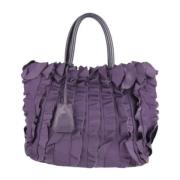 Pre-owned Nylon prada-bags Prada Vintage , Purple , Dames