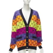 Pre-owned Wool outerwear Gucci Vintage , Multicolor , Dames