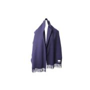 Pre-owned Wool scarves Acne Studios Pre-owned , Blue , Dames