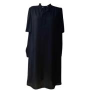 Pre-owned Polyester dresses Balenciaga Vintage , Black , Dames