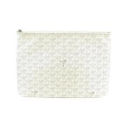 Vintage Toilettas Goyard Vintage , White , Dames