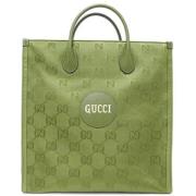 Tweedehands Groene nylon Gucci tas Gucci Vintage , Green , Dames