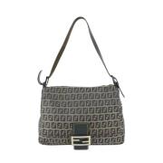 Pre-eigendom canvas Fendi-bags Fendi Vintage , Brown , Dames