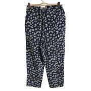 Pre-owned Silk bottoms Marni Pre-owned , Blue , Dames