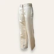 Pre-owned Fabric bottoms Prada Vintage , Beige , Dames