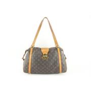 Tweedehands schoudertas Louis Vuitton Vintage , Brown , Dames