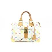 Tweedehands handtas Louis Vuitton Vintage , White , Dames