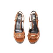 Pre-owned Sandalen Burberry Vintage , Brown , Dames