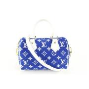 Tweedehands handtas Louis Vuitton Vintage , Blue , Dames