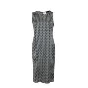 Pre-owned Cotton dresses Armani Pre-owned , Gray , Dames
