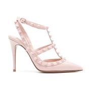 Roze Rockstud Kooi Hakken Valentino Garavani , Pink , Dames