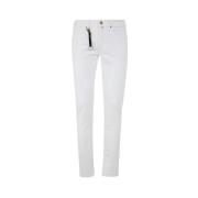 Rechte jeans Incotex , White , Heren