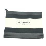 Pre-owned Canvas clutches Balenciaga Vintage , Black , Dames