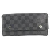 Tweedehands portemonnees Louis Vuitton Vintage , Gray , Dames