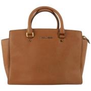 Pre-owned Draagtas Michael Kors Pre-owned , Brown , Dames