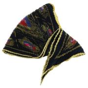 Pre-owned Silk scarves Hermès Vintage , Black , Dames