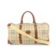 Tweedehands weekendtas Burberry Vintage , Beige , Dames