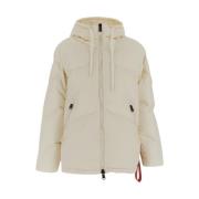 Down Jackets Afterlabel , White , Dames