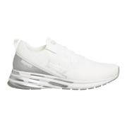 Crusher Distance Knit Sneakers Emporio Armani EA7 , White , Heren