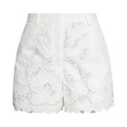 Hoge Witte Shorts Self Portrait , White , Dames