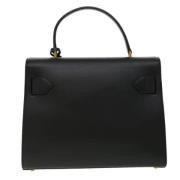 Pre-owned Leather handbags Versace Pre-owned , Black , Dames