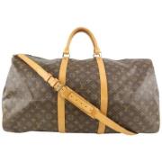 Tweedehands Monogram Bandouliere Tas Louis Vuitton Vintage , Brown , D...