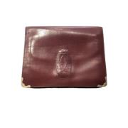 Tweedehands portemonnees Cartier Vintage , Brown , Dames