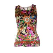 Pre-owned Silk tops Dolce & Gabbana Pre-owned , Multicolor , Dames