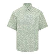 Short Sleeve Shirts Lanvin , Green , Heren