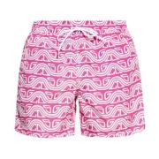 Patterned swim shorts Gcds , Pink , Heren