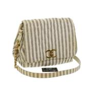 Pre-owned Canvas chanel-bags Chanel Vintage , White , Unisex