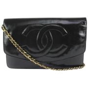 Tweedehands Schoudertas Chanel Vintage , Black , Dames