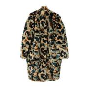 Pre-owned Polyester outerwear By Herenne Birger Pre-owned , Green , Da...