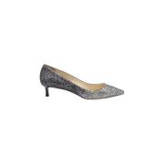 Pre-owned Leather heels Jimmy Choo Pre-owned , Gray , Dames