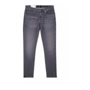 Slim-Fit Stijlvolle Jeans 7 For All Mankind , Gray , Heren