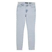 Moderne Skinny Jeans voor Vrouwen 7 For All Mankind , Blue , Dames