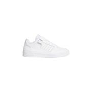 Leren Forum Sneakers - Wit Adidas , White , Heren
