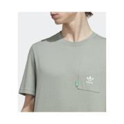 T-Shirt en Polo Adidas , Green , Heren